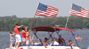 Glen Lake Boat Parade
