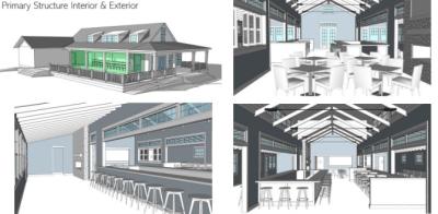 Beach Glass Lounge rendering