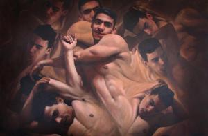 Fernando Carpaneda, Transfiguration, Acrylic on canvas.