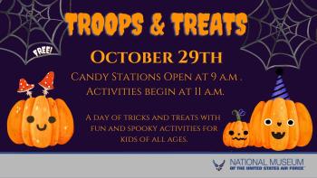 Troops & Treats at the National Museum of the U.S. Air Force
