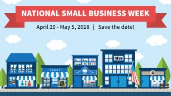 National Small Business Week poster