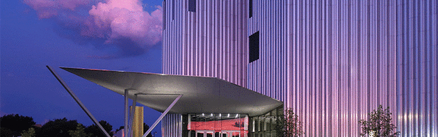 Exterior of the Oklahoma Contemporary Arts Center