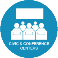 Civic and Conference Centers button