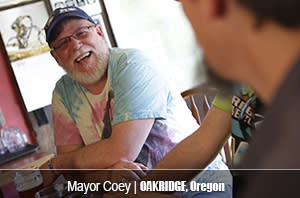 Mayor Coey of Oakridge