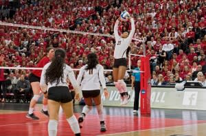 NCAA Volleyball players