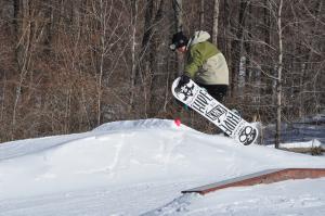 Mt Peter snowboarder