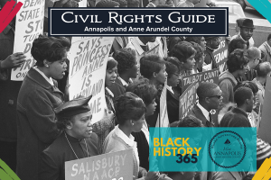 a graphic for the Civil Rights Guide for Annapolis & Anne Arundel County