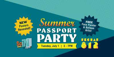 SoIN Summer Passport Party Header