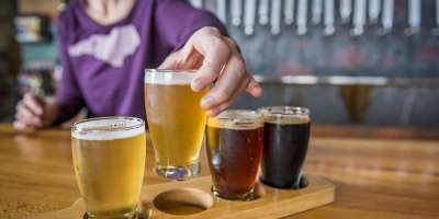 Hi Wire Beer Flight