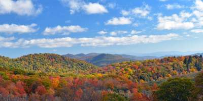 Asheville Blue Ridge Mountains Fall