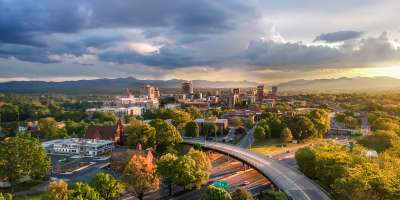 Downtown Asheville Skyline