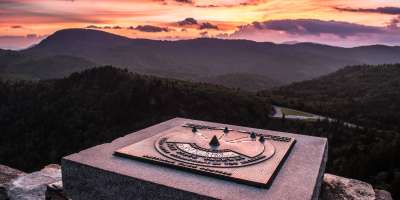 Devil's Courthouse Sunset