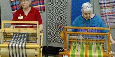 Artisan Weavers at Fiber Day