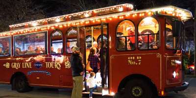 Holly Jolly Christmas Trolley
