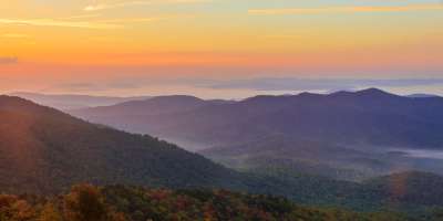 Early Fall View from Pisgah Inn