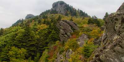 2015 Color Report: Linville Peak from Cliffside