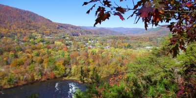 Lover's Leap in Fall