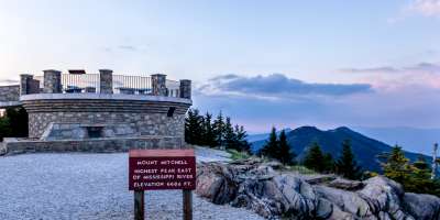 Mount Mitchell Observation Deck
