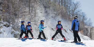 Ski Lesson at Cataloochee Ski Area
