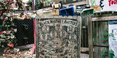 Black History Matters Mural at Peace Gardens & Market