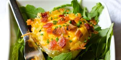 Baked Eggs in a Nest #Recipe | ExploreAsheville.com