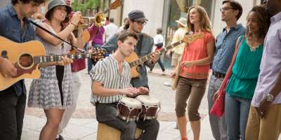 Buskers Downtown Asheville