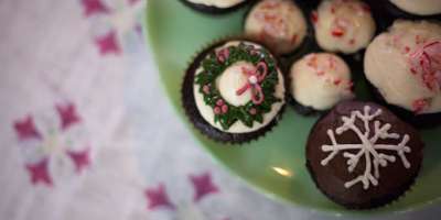 Chocolate Peppermint Cupcakes #Recipe | ExploreAsheville.com