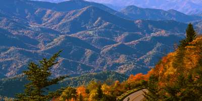 Motorcycle Blue Ridge Parkway