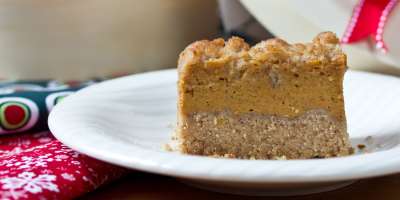 Creamy Pumpkin Pie Bars #Recipe | ExploreAsheville.com