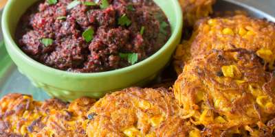 Sweet Potato Fritters #Recipe | ExploreAsheville.com