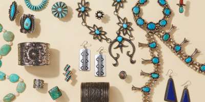 D Native American Navajo Jewelry Handmade Turquoise Dangle Earrings Jake 