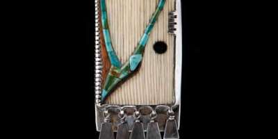 Expressive Navajo Sterling Silver Toad Bolo Native American