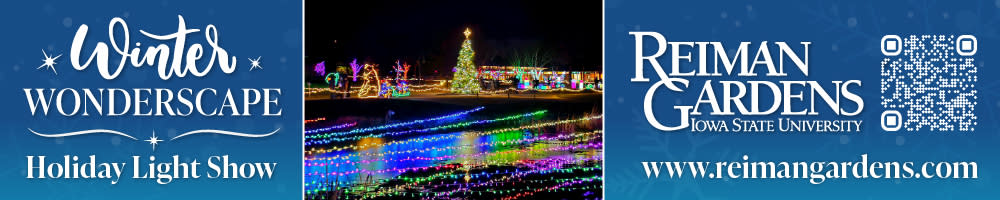 Reiman Gardens December Banner Ad