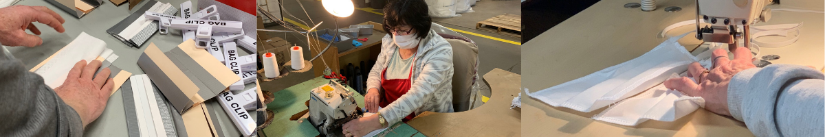 Masks made by the LE Phillips Career Development Center