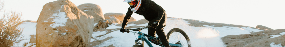Winter Mountain Biking - Blog Divider