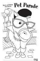 Krewe of Barkus and Meoux Pet Parade coloring page