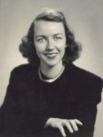 Yearbook photo of Flannery O'Connor