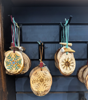 Ornaments at East Slope Outdoors
