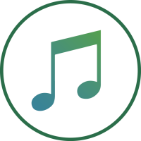 Music note icon