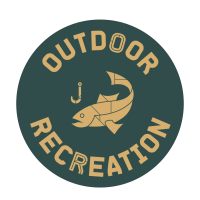 Outdoor Recreation Badge with fish