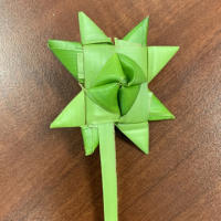 woven flower