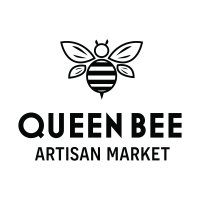 Logo for the Queen Bee Artisan Market