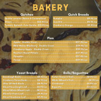 Morning Glory Farm Thanksgiving 2025 Menu