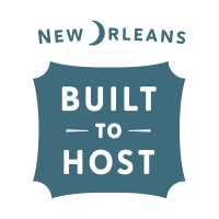 Built to Host New Orleans Cobrand Logo Stacked - Jazz