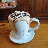 Picture of artisan crafted latte at Backhouse Cafe