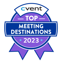 CVent Top Meeting Destination badge