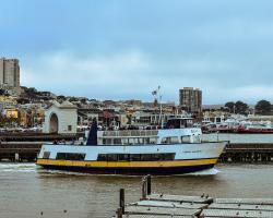 Blue and Gold Fleet at Pier 39