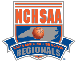 NCHSAA Western Regional Basketball Logo