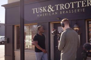 Tusk & Trotter Filming (2)