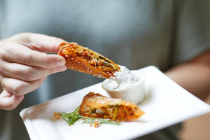 The Fire Truck Chorizo Eggroll